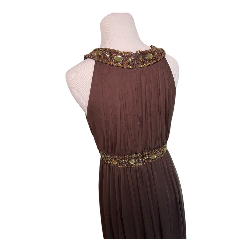 Cache Brown Embellished Dress - Picture 5 of 8